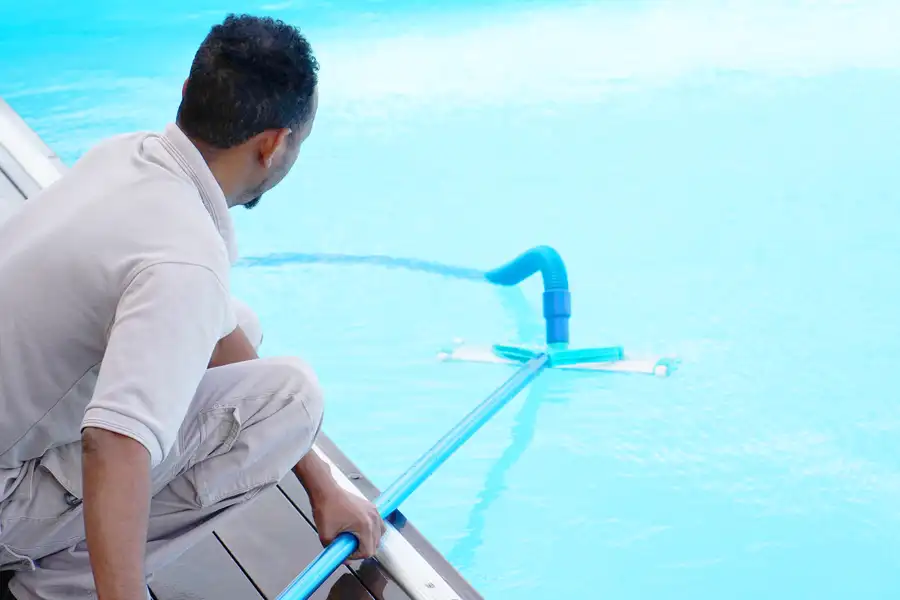 Pool vacuuming and pool cleaning service in Sterling, VA